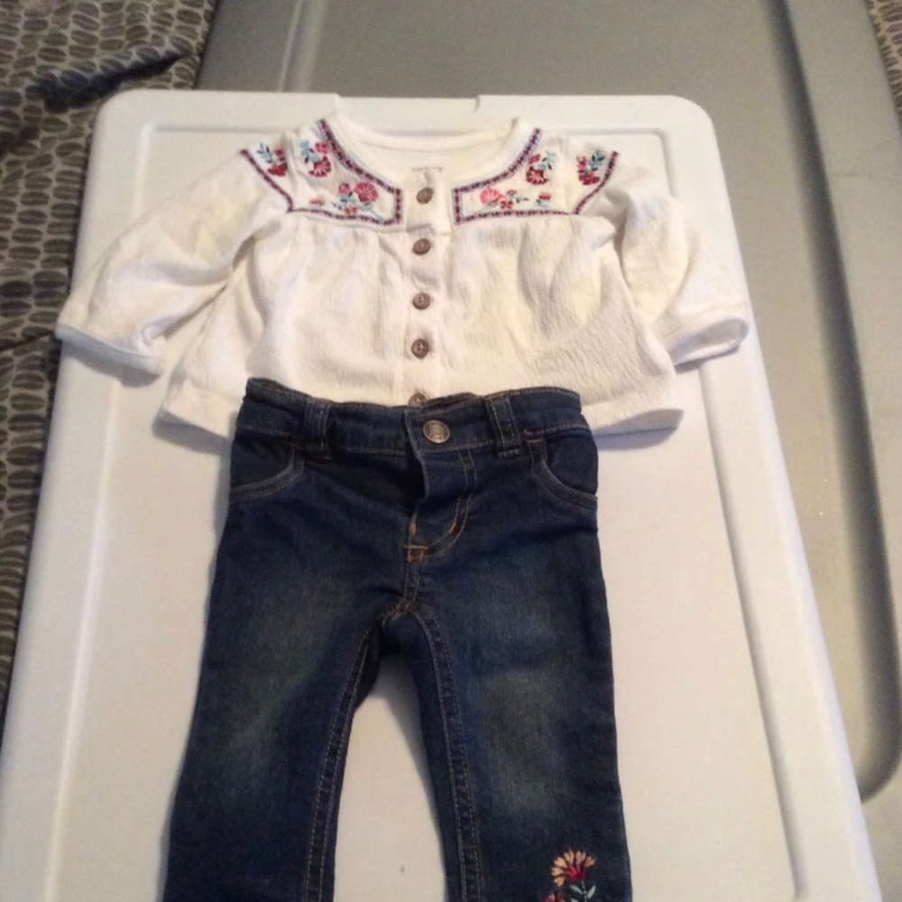 3 month jeans outfit
